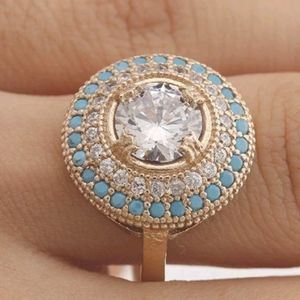 Turkish handmade sterling silver and bronze ring